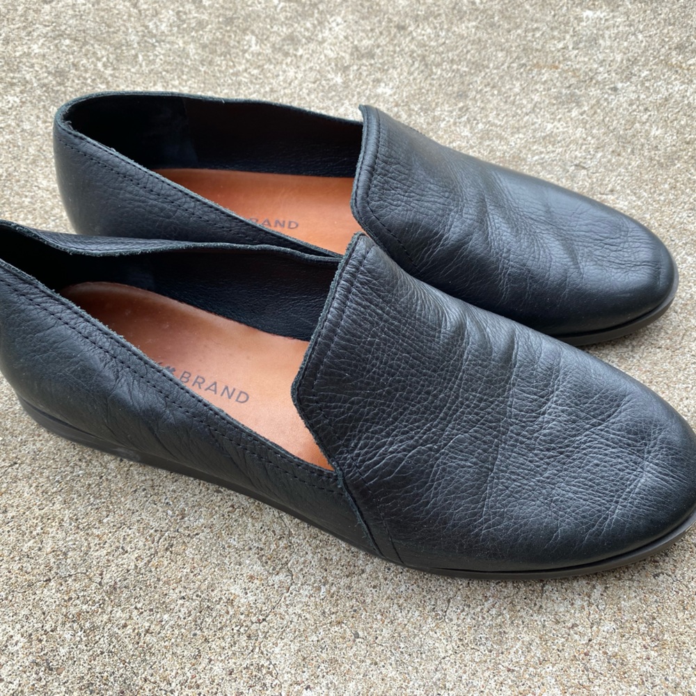 Lucky Brand Leather Loafer Flats 8.5